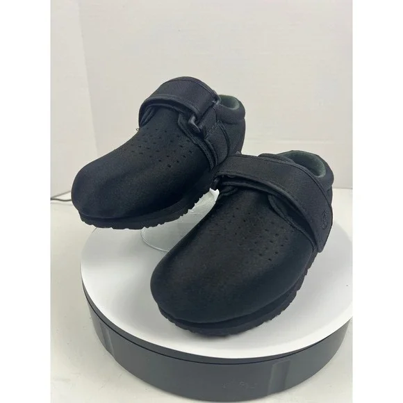 Pedors Womens 8.5 Wide Men's 6.5W Black Comfort Diabetic Adjustable Strap Shoes
